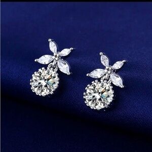 Luxury Diamond Drop Earrings